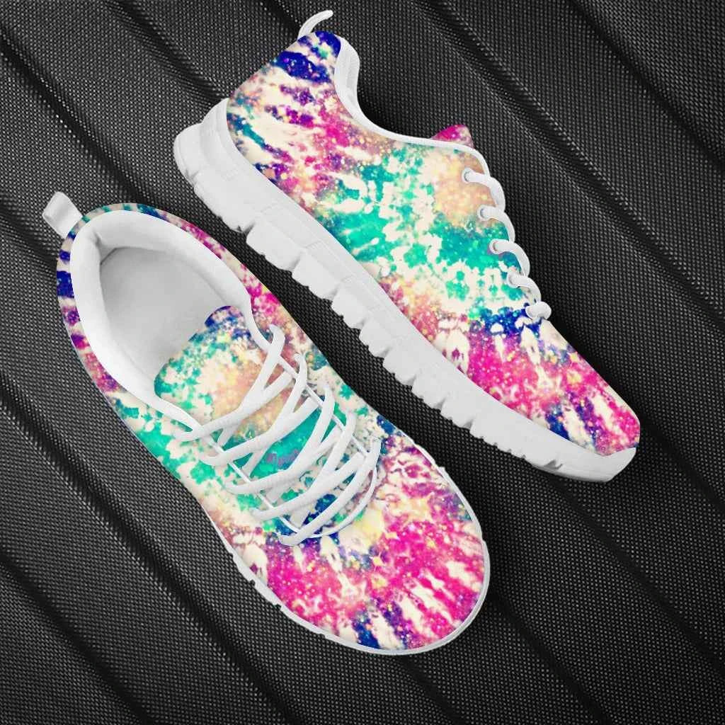 2025 Tie Dye Sneakers for Women Unisex Design