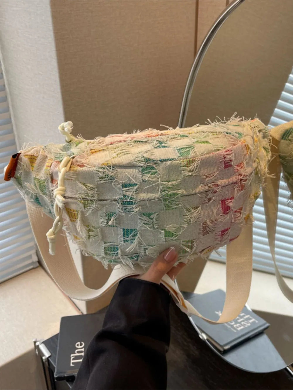 Raw Edge Tie-Dye Crossbody Bag – Women’s Shoulder Bag - Dye My World