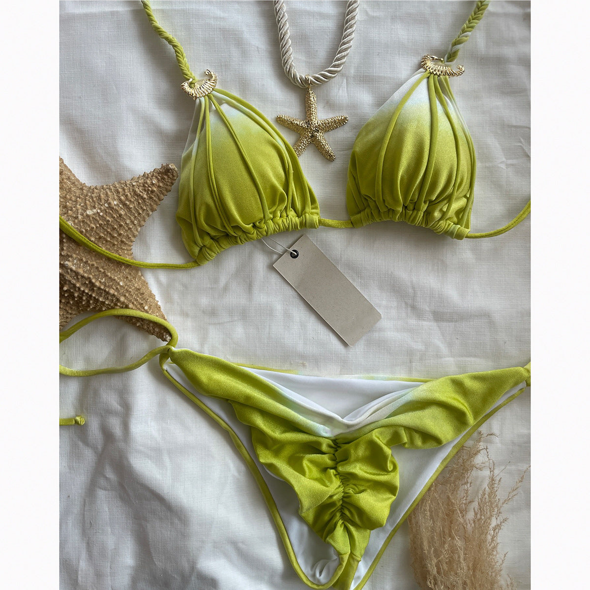 Women's Tie-Dye Bikini Set - Trendy Swimwear for Stylish Beach Days - Dye My World