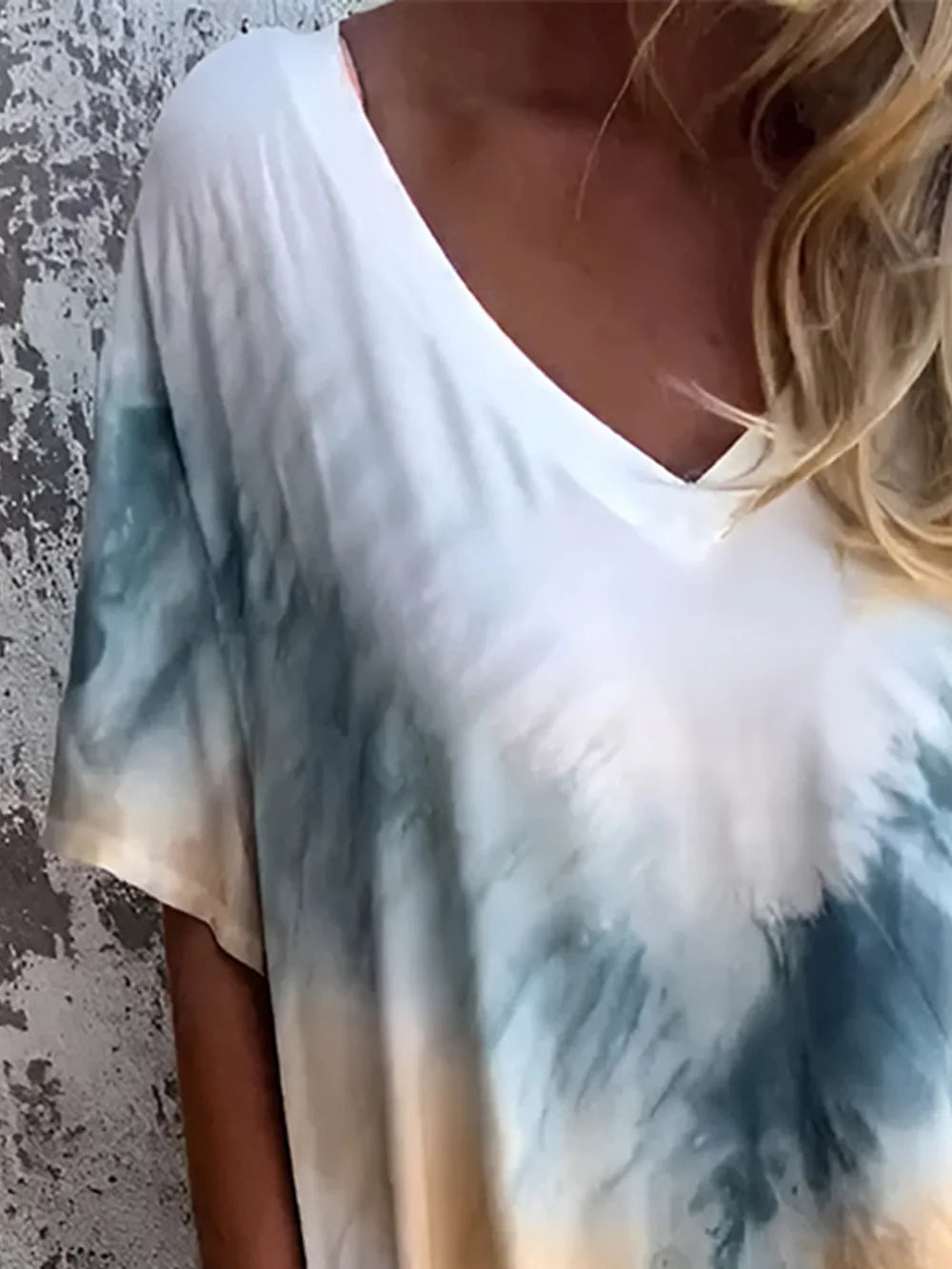 Women's Tie-Dye Dress with Pockets for Effortless Style and Comfort - Dye My World