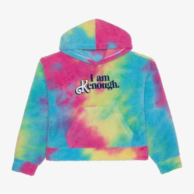 “I Am Kenough” Tie Dye Hoodie | Oversized Y2K Graphic Streetwear Australia
