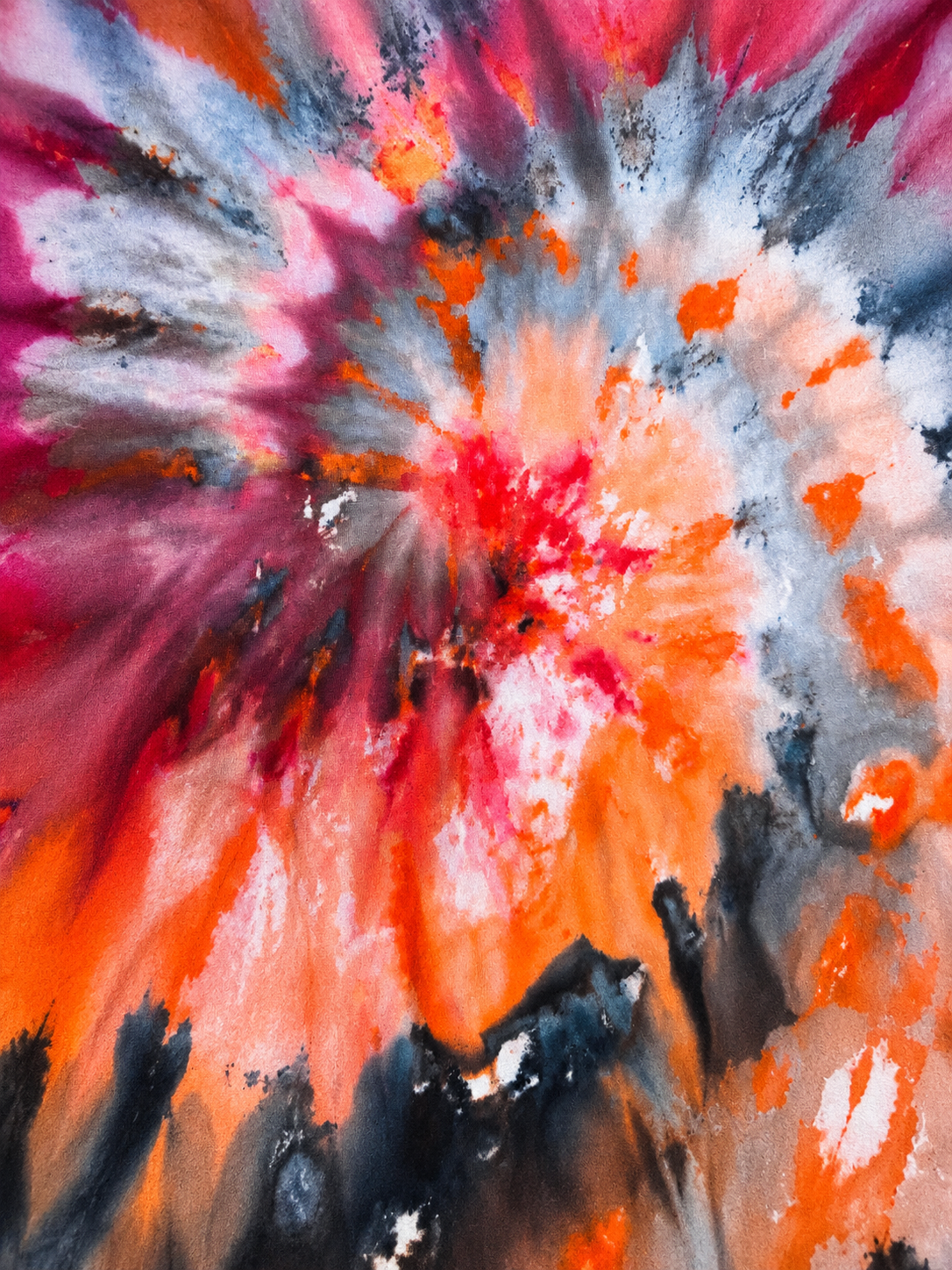 Fire & Ash Ice Dye T-Shirt – 2XL
