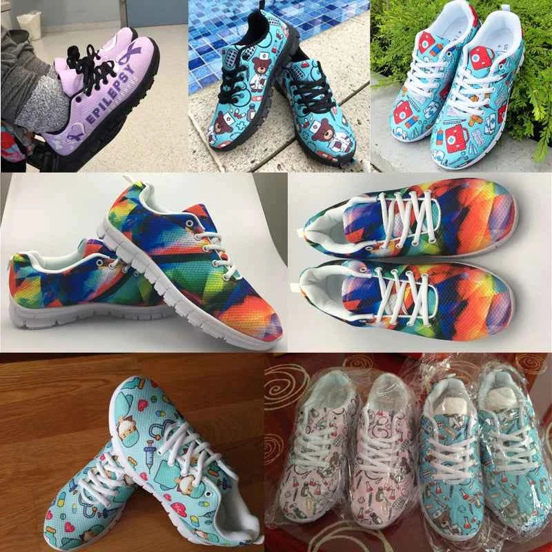2025 Tie Dye Sneakers for Women Unisex Design