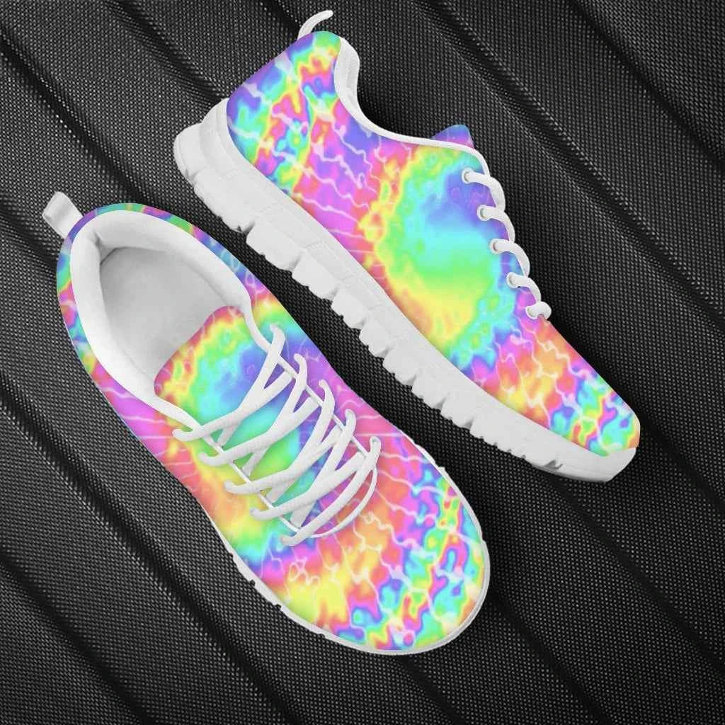 2025 Tie Dye Sneakers for Women Unisex Design