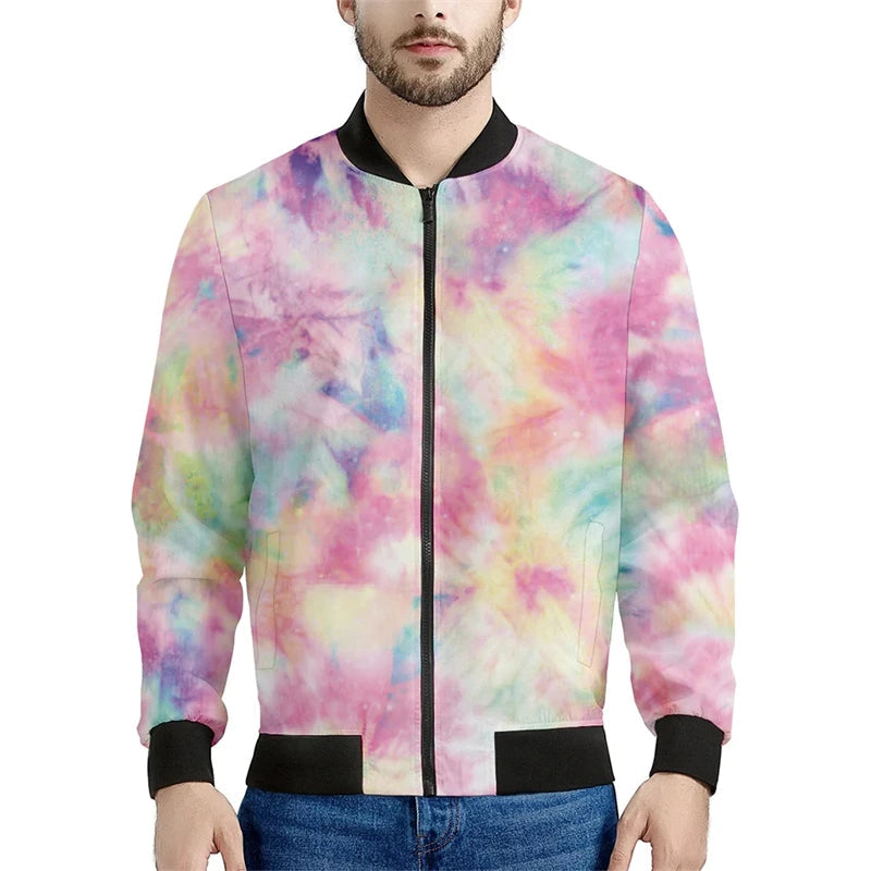 Men’s Tie-Dye Bomber Jacket | Dye My World - Dye My World