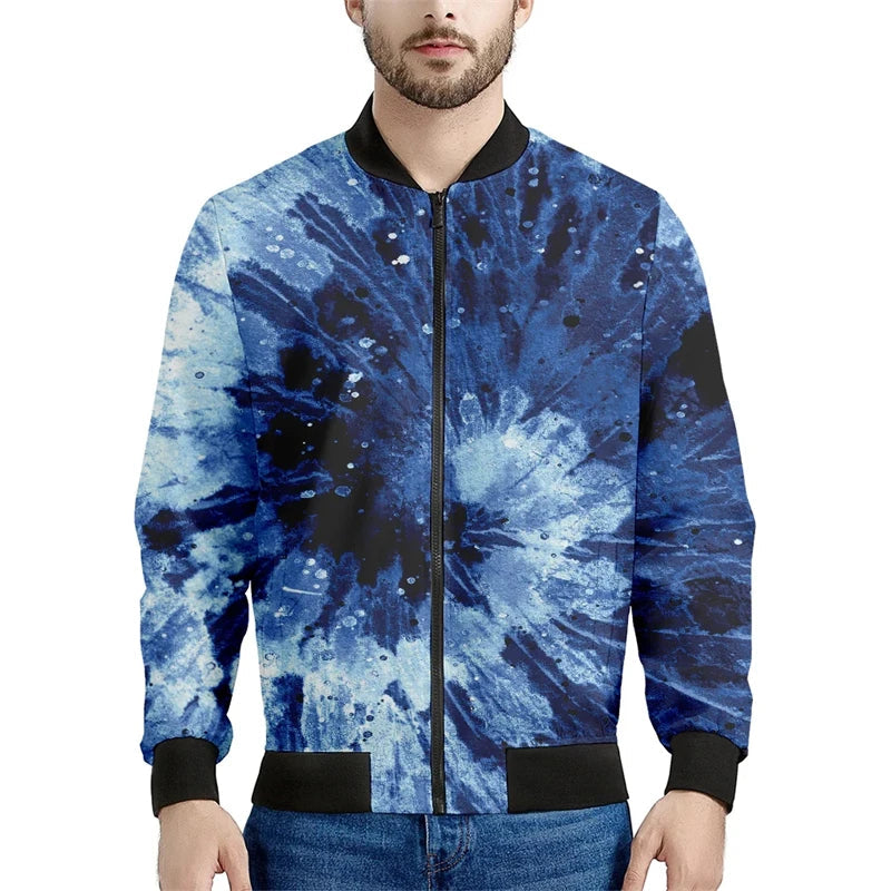 Men’s Tie-Dye Bomber Jacket | Dye My World - Dye My World