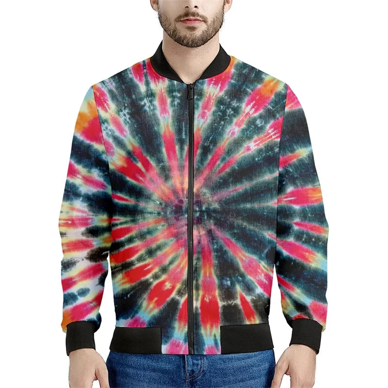 Men’s Tie-Dye Bomber Jacket | Dye My World - Dye My World