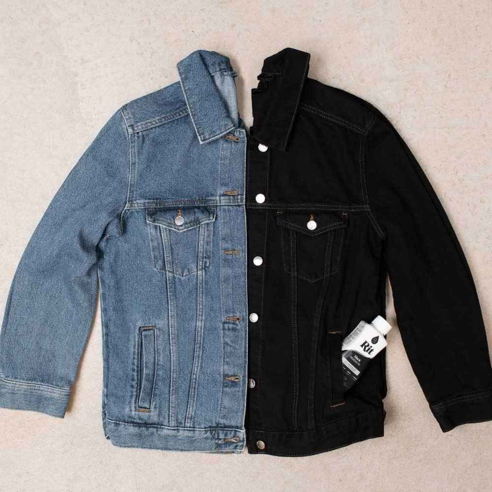 Rit Black Fabric Dye 236ml for Vibrant and Lasting Color