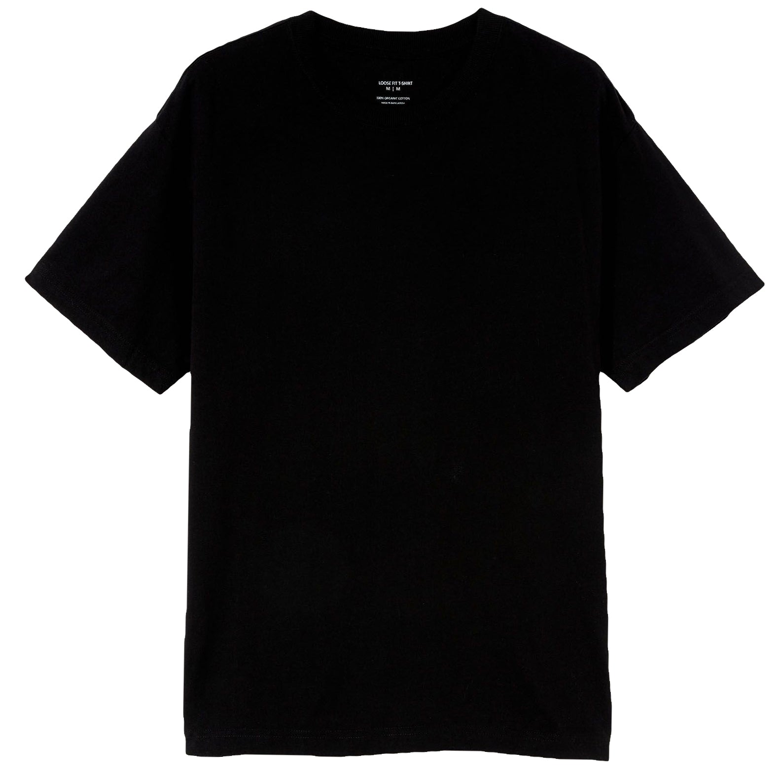 Unisex Black Cotton T-Shirt – Perfect for Tie-Dye & DIY Projects, Size XL - Dye My World