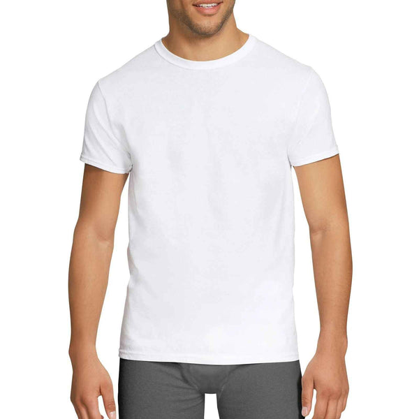 Men’s Cotton Stretch Slim Fit T-Shirt – White – Size S