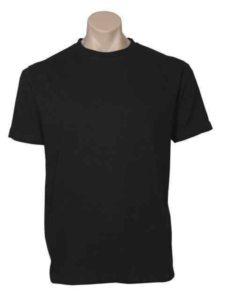 Adult 100% Cotton Unisex T-Shirt – Black – Size 2XL