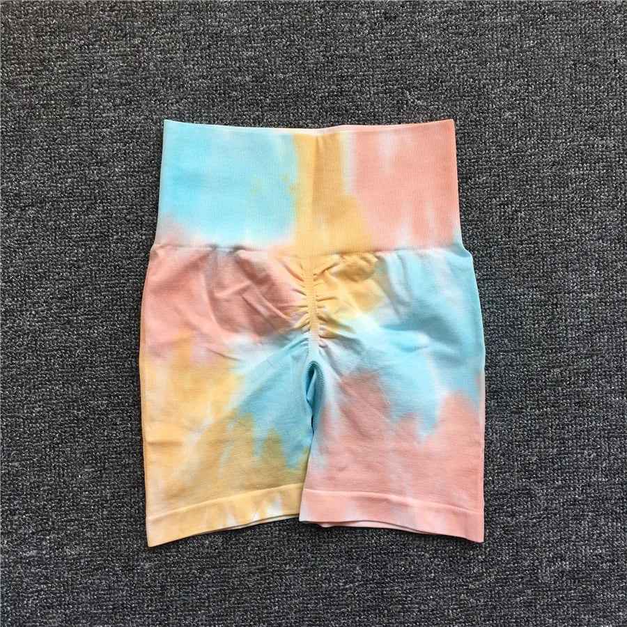 VibeDye Tie-Dye Yoga Set for Women - Stylish and Comfortable Activewear