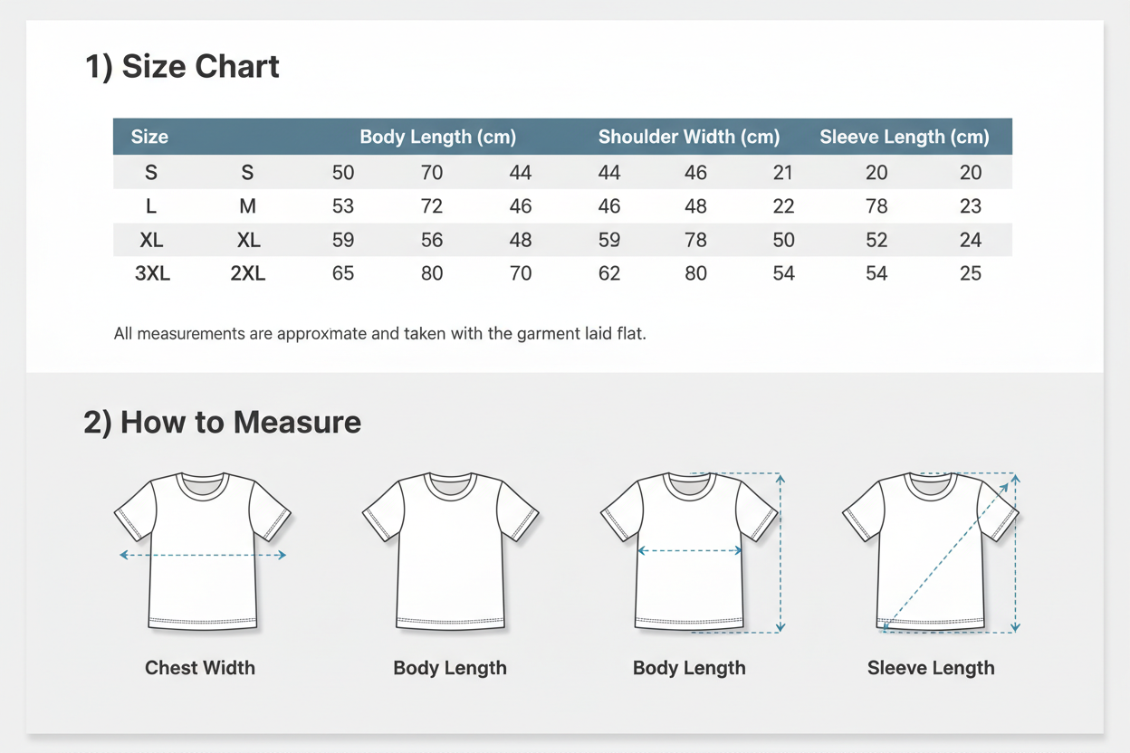 also add how to measure